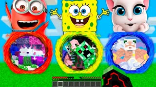 ПОРТАЛ В ИНОЕ ИЗМЕРЕНИЕ В МАЙНКРАФТ ЗОМБАК