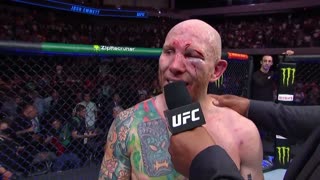 UFC Остин Джош Эммет - Слова после боя